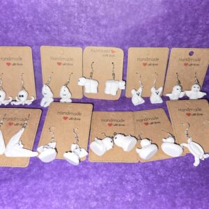 Towel Animal Earrings