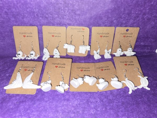 Towel Animal Earrings