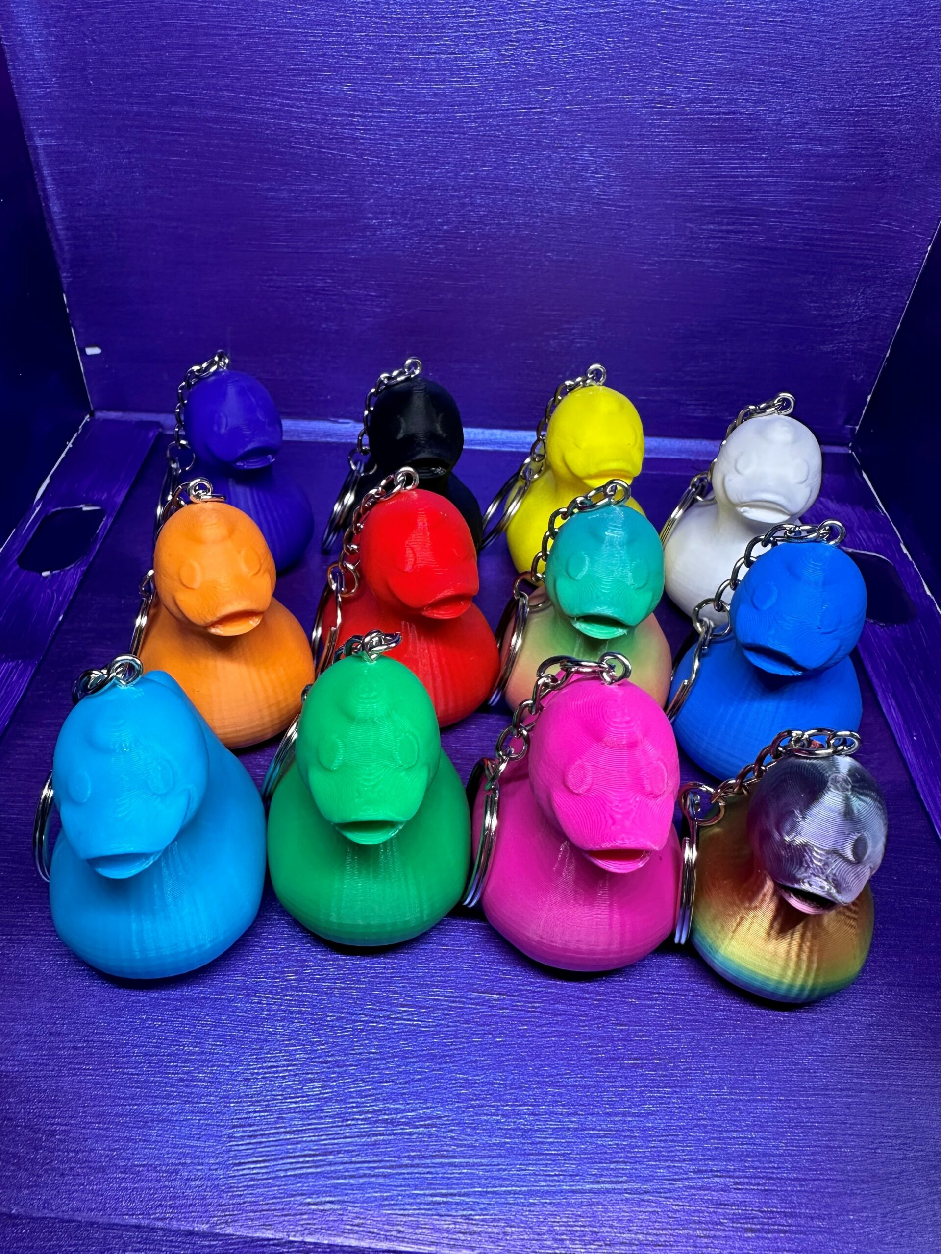 Large ducks with keychain